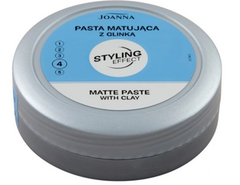 Joanna Styling Pasta do włosów matująca z glinką 100 g