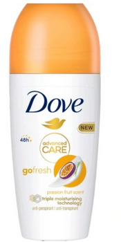 Dove GoFresh Advanced Care Marakuja 48H Antyperspirant Roll-On Damski 50 ml