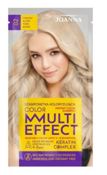 Joanna Multi Effect Color Keratin Complex Haarshampooetka -02 Pearl Blonde 35 g