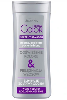 Joanna Ultra Color Sampon nuanțe de blond argintiu 200 ml