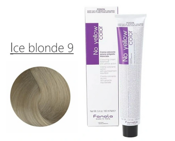 Fanola No Yellow Ice Blonde 9 Ice Cream Very Light Blonde 100 ml