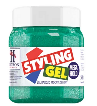 Hegron Styling Gel Meha Hold Green 500 ml