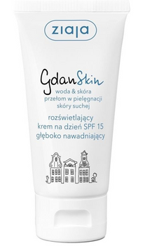 Ziaja GdanSkin Brightening Day Cream SPF 15 Hidratare profundă 50 ml