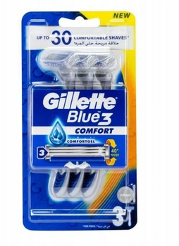 Gillette Blue3 Comfort 3 pezzi