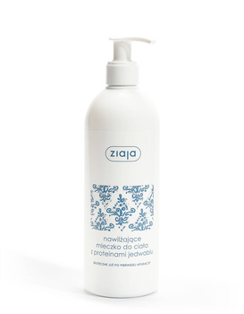 Ziaja moisturizing body milk with silk proteins 500ml