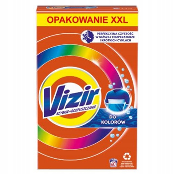 Vizir Powder for washing colored fabrics 3.3kg (60 washes)