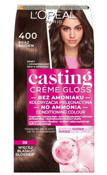 L'Oreal Paris Casting Creme Gloss Culoare de păr 400 Brown