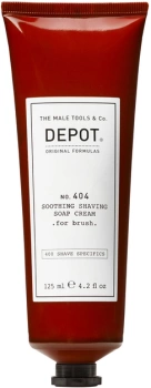 Depot NO. 404 Cremă de săpun de bărbierit liniștitoare 125ml