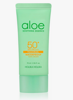 Holika Holika Aloe SPF50+ Cremă solară impermeabilă 70 ml