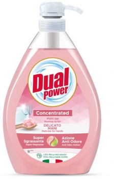 Dual Power Konzentriertes Geschirrspülmittel Delicato 1 L