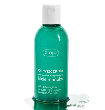 Ziaja manuka lascia gel detergente per pori con peeling giorno/notte 200 ml