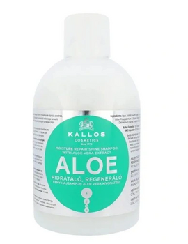 Kallos Aloe-Feuchtigkeits-Reparatur-Glanz-Shampoo 1000 ml