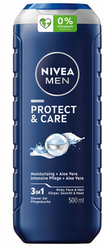 Nivea Men Protect &amp; Care Shower Gel 500 ml