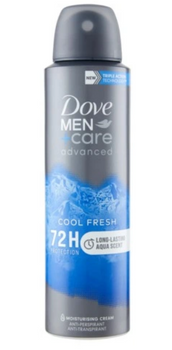 Dove Men+Care Spray Advanced Cool Fresh  Antyperspirant 150 ml
