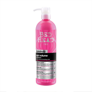 ȘAMPON TIGI STYLESHOTS EPIC VOLUME 750ml IDEAL PENTRU PARUL FĂRĂ VOLUM
