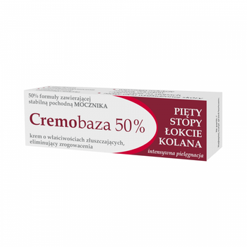 CremoBaza 50 % Peelingcreme mit Urea 30 g