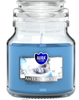 Lumânare parfumată Bispol în sticlă 120 g Antitabak