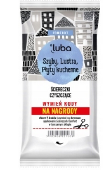 Șervețele de curățare universale Luba pentru oglinzi, sticlă 24 buc