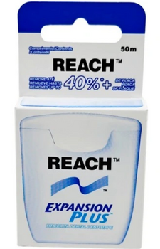 Johnson's Reach Expansion Waxed Floss 50 m