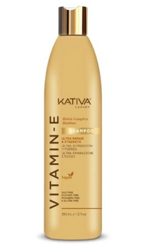 Haarshampoo KATIVA Vitamin-E Biotin Com &amp; Bambus 355 ml