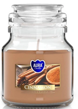Bispol Scented Candle in Glass 120 g Cinnamon