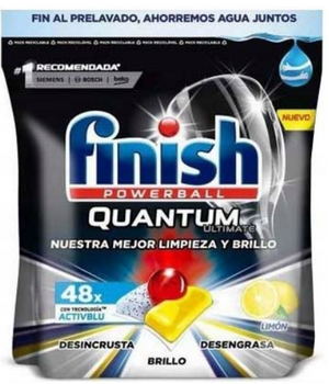 Finish Ultimate Quantum Lemon Capsule de spălat vase 48 buc