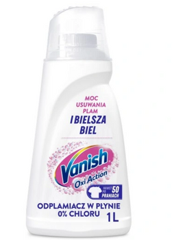 Vanish Oxi Action Gel Stain Remover for White 1 L