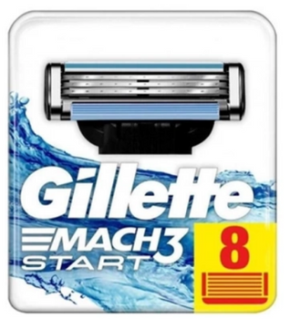 Gillette Mach3 START 8-teilige Rasiererkartuschen