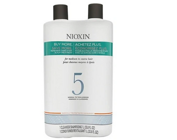 Nioxin Zestaw DUO System 5 Clean + Condit 1000 ml
