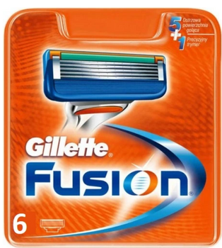 Gillette Fusion Cartridges 6 pcs