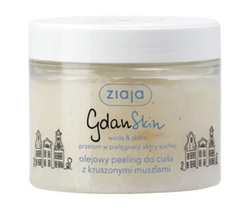 Ziaja GdanSkin Olejowy Peeling do ciała z kruszonymi muszlami  300 ml