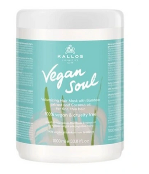 Kallos Vegane Seele Volumenspendende Maske 1000 ml