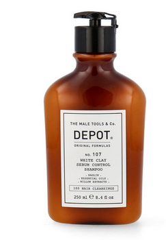 Depot NO.107 WhiteClay SebumControl Shampoo for oily hair 250 ml