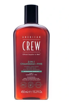 American Crew 3 in 1 Kamille + Pinien Gel 450 ml