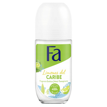FA Limones del Caribe 48H Antiperspirant Roll-On Women's 50ML