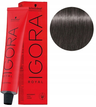 Schwarzkopf Igora Royal Farbe 60ml 6-12 DARK BLOND CENDRE HAIR