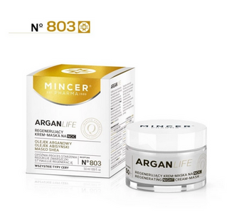 Mincer 803 Cremă-Mască de noapte cu argan 50 ml