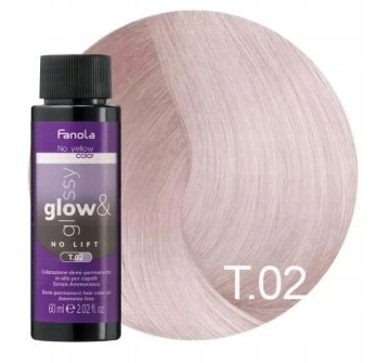 Fanola No Yellow Glow&amp;Glossy Toner T.02 60ml