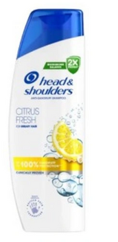 Head&amp;Shoulders Citrus Fresh Sampon îngrijire a părului anti-mătreață 250ml