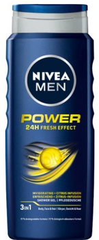 Nivea Men Power Fresh Shower Gel 500 ml
