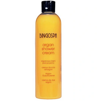 BingoSpa Cremă după duș cu argan și piersici 300 ml