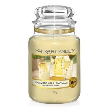 Yankee Candle großes Glas hausgemachte Kräuter-Lemona 623 g