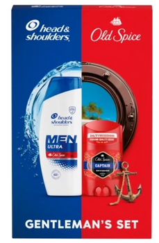 Head &amp; Shoulders gift set Shampoo Men Ultra 330 ml and Old Spice Captain Deodorant 50 ml