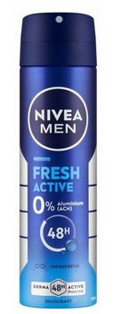 Nivea Men Fresh Active 48h Antyperspirant Spray 150 ml