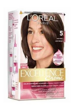 L'Oreal Paris Excellence Creme Hair Colour 5 Light Brown