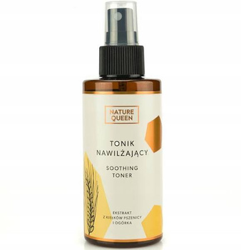 Nature Queen Moisturizing tonic/Wheat germ and cucumber extract 150ml
