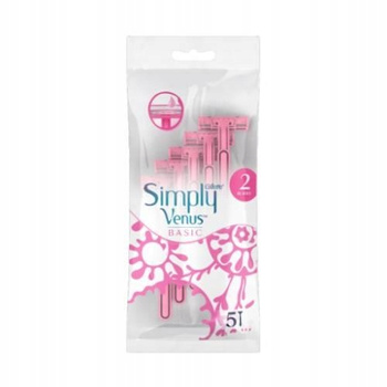 Gillette Women Simply Venus Shaving Razors 5 pcs