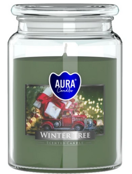 Bispol Lumânare parfumată în sticlă 500 g Winter Tree