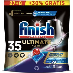 FINISH Ultimate ALL IN 1 Pastiglie per lavastoviglie 35 pezzi