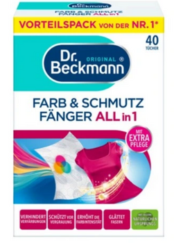 Dr. Beckmann Color and Dirt Catching Wipes 40 pcs